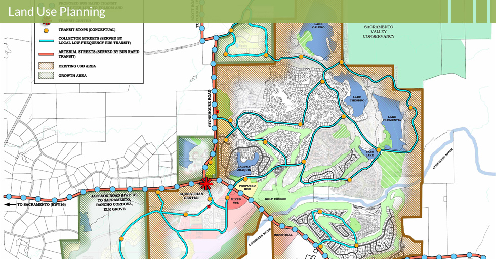 Melton Design Group, a landscape architecture firm, designed the Transportation and Commuter Traffic Study in Murieta West, CA.  