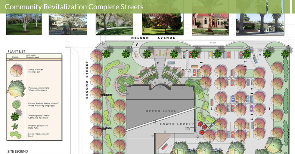 Melton Design Group, a landscape architecture firm, designed Butte County Hall of Records in Oroville, CA.