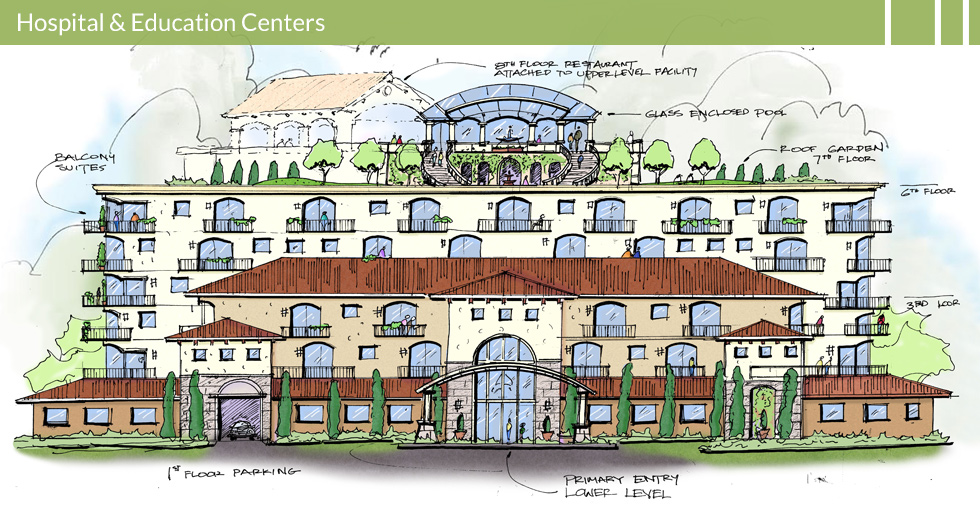 Melton Design Group, a landscape architecture firm, designed Assisted Living at Sierra Vista in Daly City, CA.