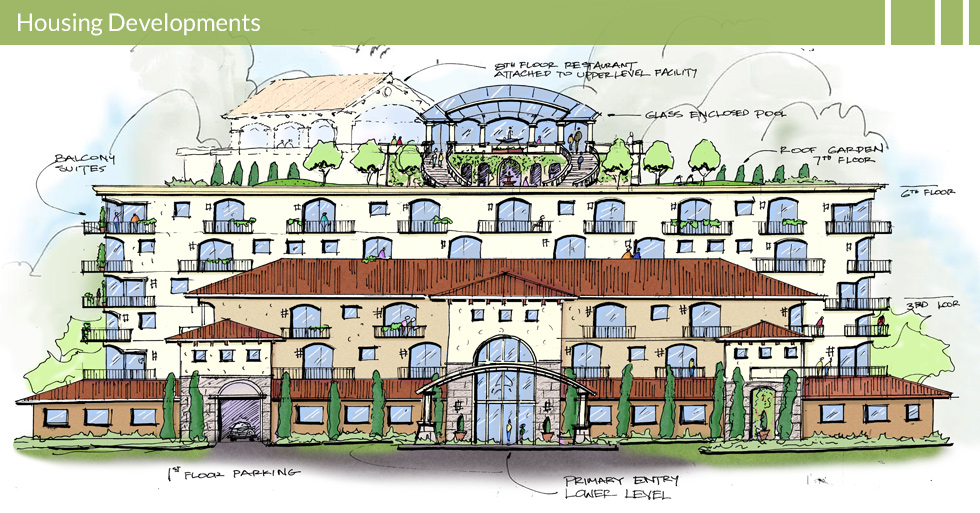Melton Design Group, a landscape architecture firm, designed Assisted Living at Sierra Vista in Daly City, CA. 