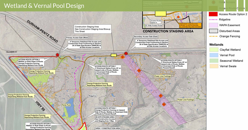 Melton Design Group, a landscape architecture firm, designed the Shauna Downs Wetland Inventory in Butte County, CA. 