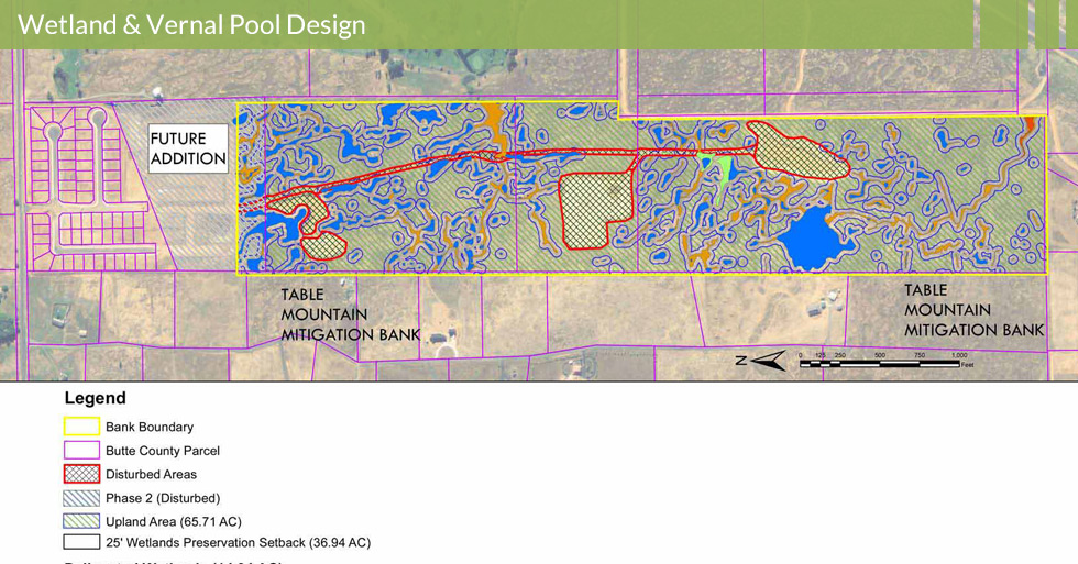 Melton Design Group, a landscape architecture firm, designed the Linkside Wetland Inventory in Butte County, CA. 